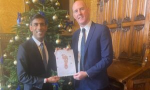 Stapeley pupil’s winning Christmas card presented to Prime Minister