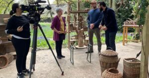 Nantwich willow weaver Cath stars on BBC TV show
