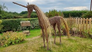 Magical willow unicorn by Cath Kelly