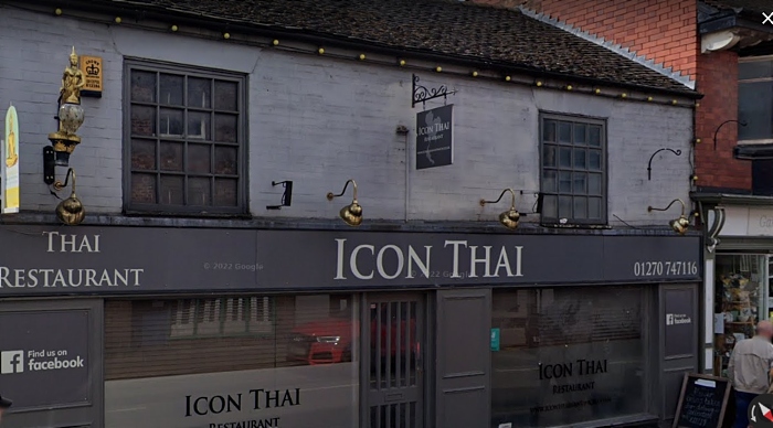 icon thai restaurant - planning application