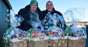 Christmas hamper draw raises money for Nantwich charity