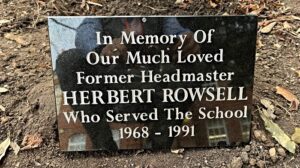 Herbert Rowsell memorial