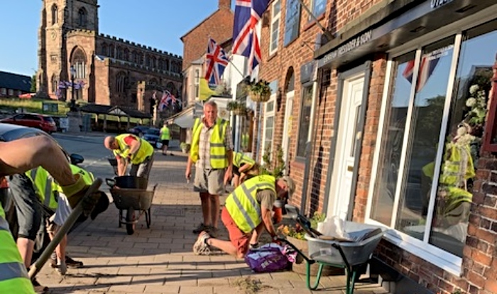 audlem in bloom volunteers