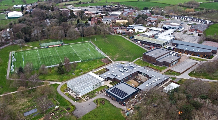 Reaseheath College aerial pic