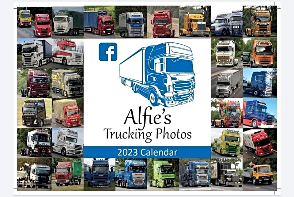 Alfie's trucking photos 2023 calendar