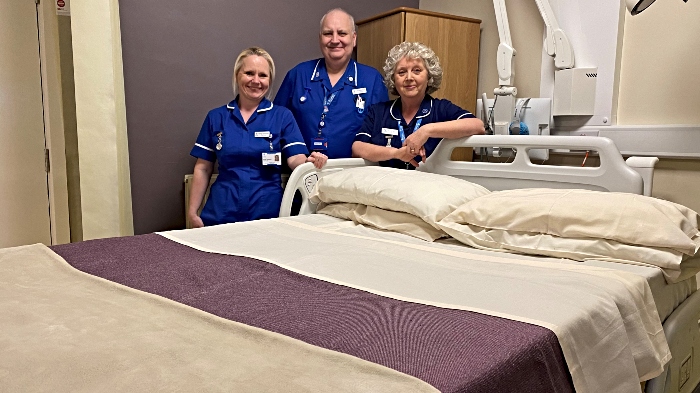 Cuddle bed at St Luke's Hospice