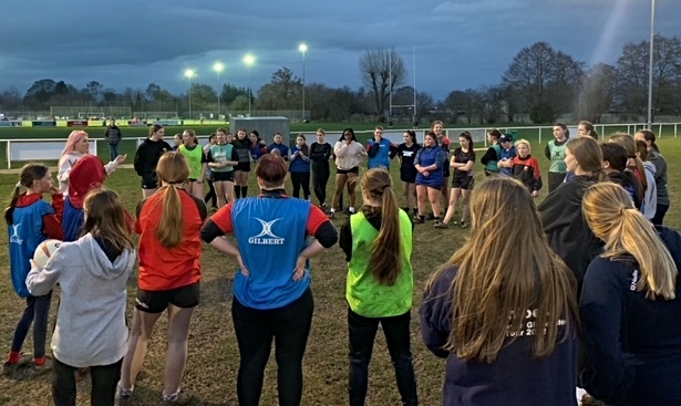 Hardcastle coaches Crewe and Nantwich girls