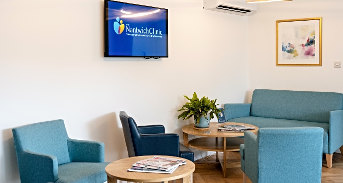 Waiting room - Nantwich Clinic