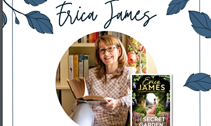 Erica James meet the author nantwich library