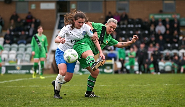 NTFC Ladies fight for the ball during the season (1)