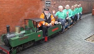 Student engineers just the ticket for Nantwich church railway