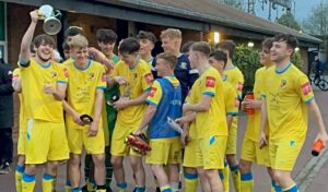 Nantwich Town U18s win Crewe FA Youth Challenge Cup final
