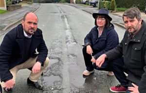 Minister visits South Cheshire amid councillors’ concerns over road repairs