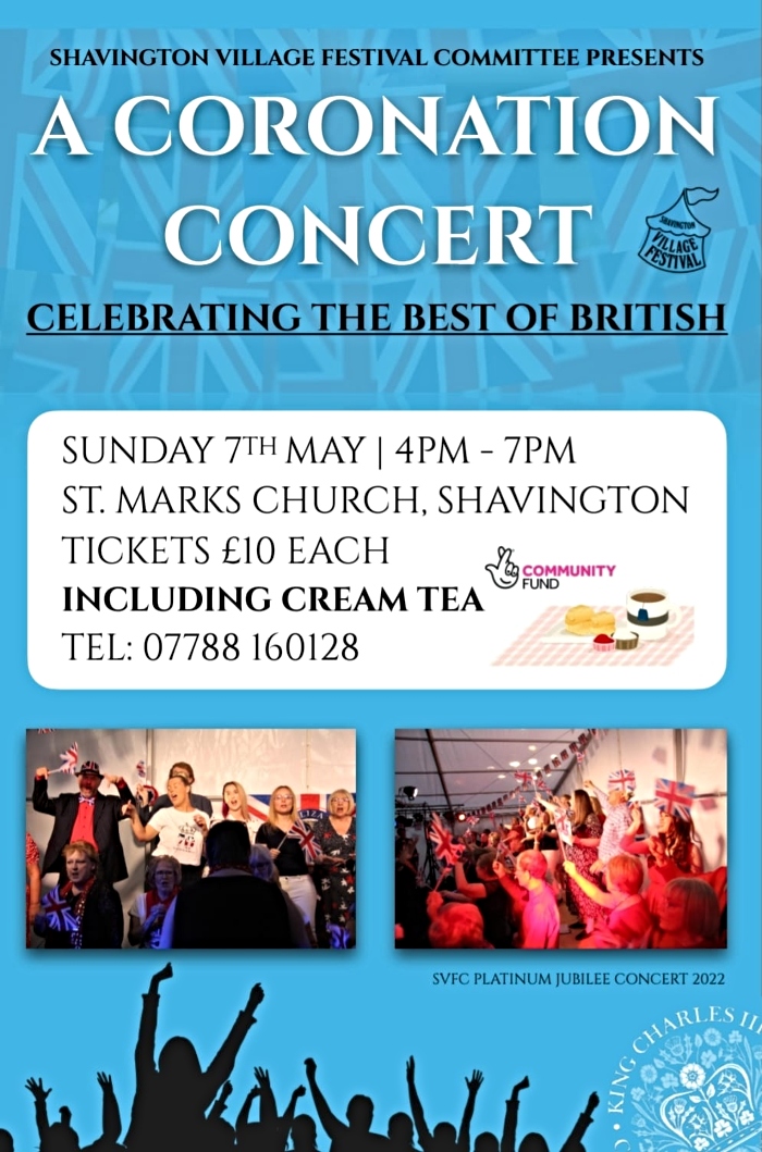 Shavington Coronation Concert poster (1)
