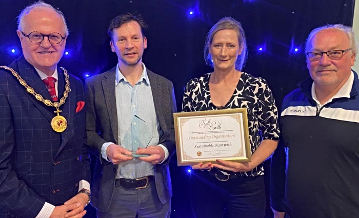 Sustainable Nantwich wins Salt of the Earth award