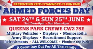 Armed Forces Day weekend set for Queens Park in Crewe