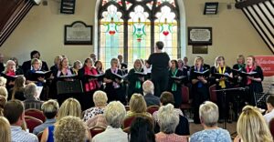 Wistaston Singers perform at church concert in Aston