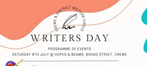 Crewe & District Writers’ Circle to hold Open Day