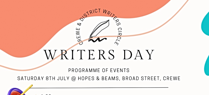 Crewe & District Writers’ Circle writers day - programme of events (1)