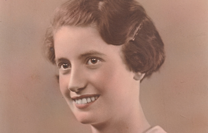 Emily Davies, who was killed along with 3 others of her family, during the April 8, 1941 raid on Crewe - bombs