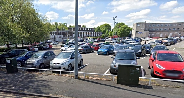 Oak Street car park, Crewe (Google)