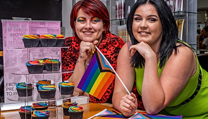 Burgin hairdresser LGBT fundraiser