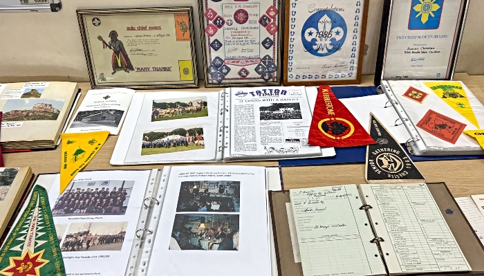 Exhibition of displays of historical Scout items (3) (1)