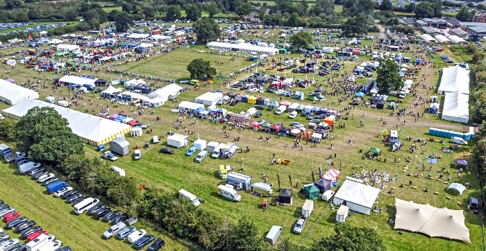 Aerial view of The Nantwich Show 2023 (1) (1)