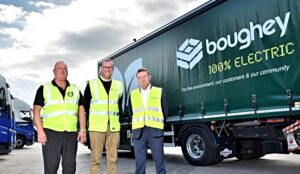 Nantwich distribution firm Boughey launches first electric vehicle
