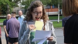 Students at Malbank and Brine Leas celebrate A Level results