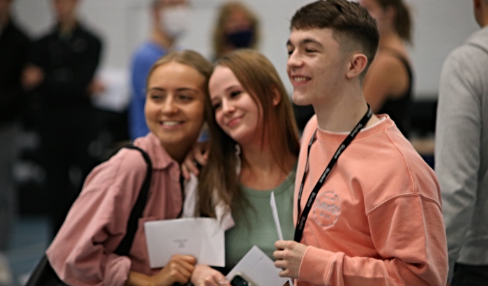Results Day - A Level results Cheshire College