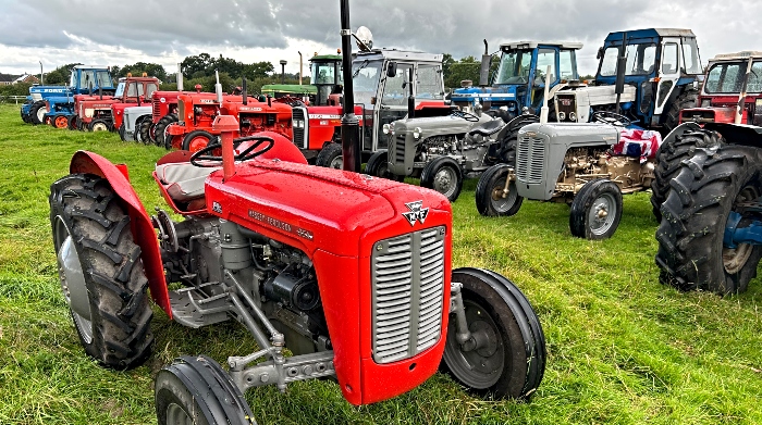 Vintage and classic tractors on display at Maylands Farm (1)