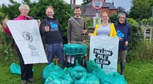 Nantwich groups team up for eco-Sunday clean up