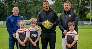 England rugby star Anthony Watson brings campaign to Nantwich
