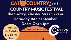 Cat Radio to host Country Music event at Crewe club