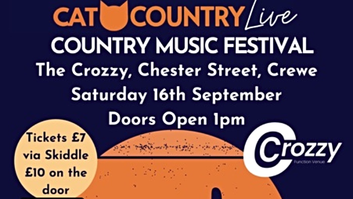 Cat Country Music event poster