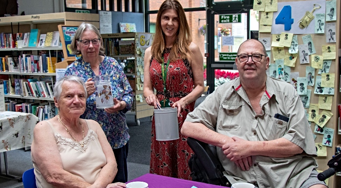 coffee morning at Nantwich Library