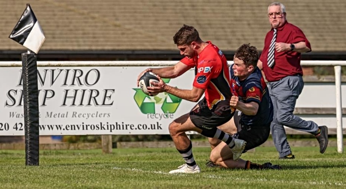 Crewe and Nantwich score against Kirkby Lonsdale