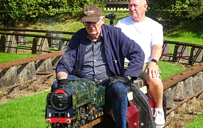 Visitor enjoys a steam train ride (2) (1)