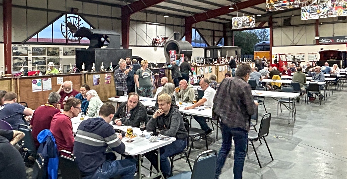 beer - Visitors enjoy Crewe Rail Ale Festival in Exhibition Hall (1) (1)
