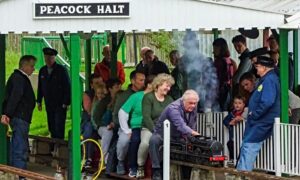 Peacock Railway charity day raises money for Nantwich Foodbank