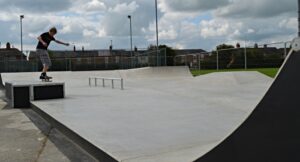 New skate park opens on Barony Park in Nantwich
