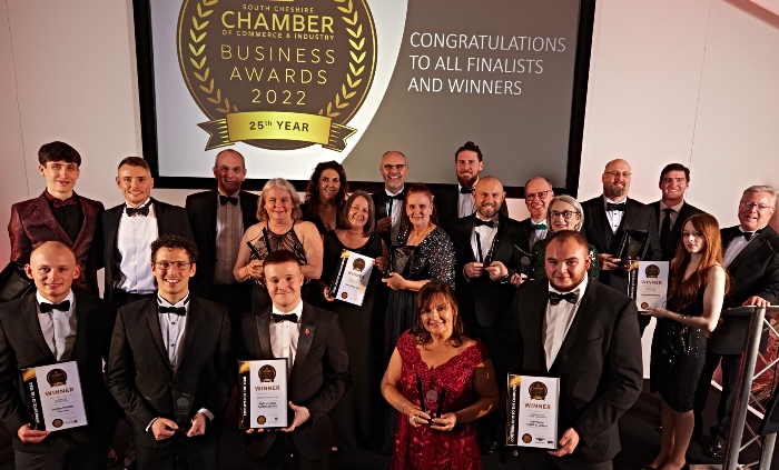 2022 finalists and winners South Cheshire Chamber awards