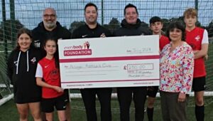 Everybody Foundation grants handed to 26 sports clubs in Cheshire