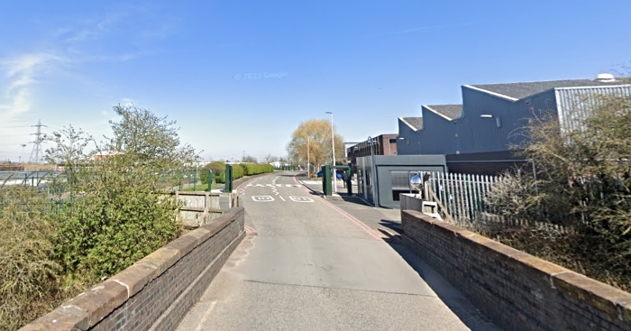 Bentley Motors, Sunnybank Road entrance, Crewe (Google) (1)