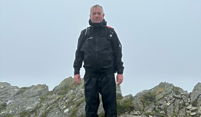 David Smyth of Swansway group - Coast to Coast walk