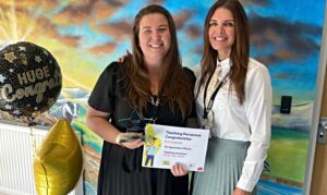Calveley Primary teaching assistant wins national award