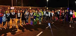 Halloween run lifts spirits of Nantwich Running Club members
