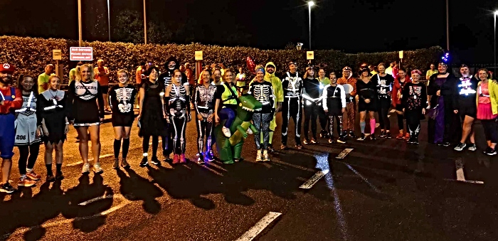 Nantwich Running Club members at the spooktacular Halloween run (1) (2)