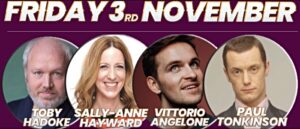 Fireworks set for live comedy night at Nantwich Civic Hall